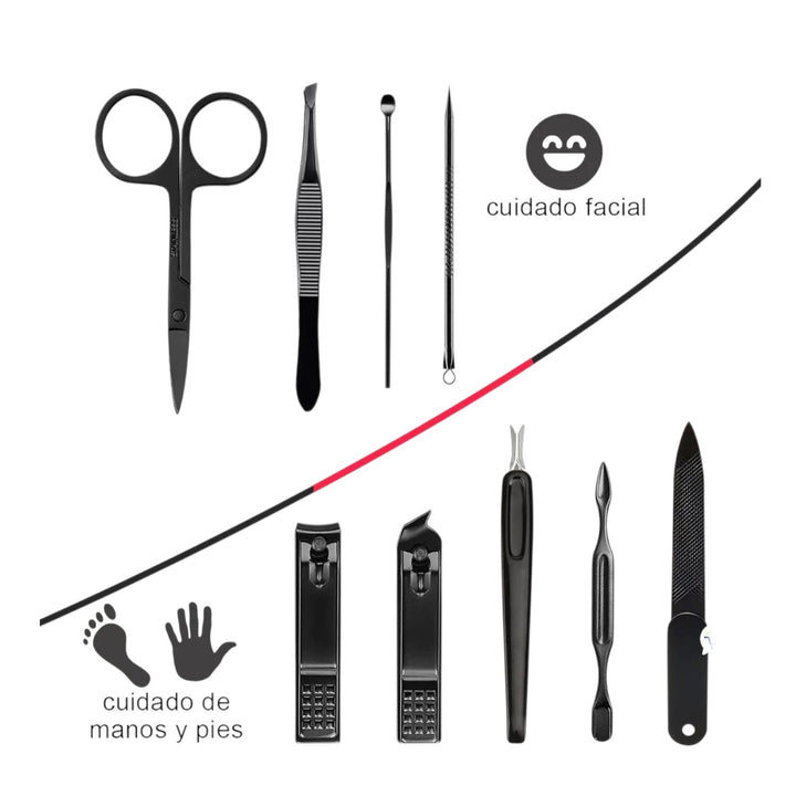 Kit Uñas Manos Pies Profesional Facil Y Practico En Casa