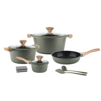 Set De Ollas Cocina 10 Pcs Multifuncionales
