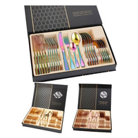 Cubiertos 24 PCS Para Mesa Elegante