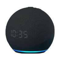 Parlante Inalambrico Alexa Bluetooth Con Reloj