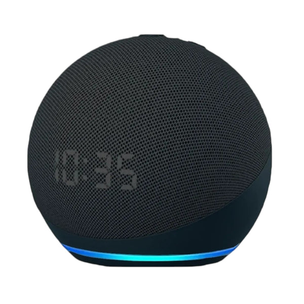 Parlante Inalambrico Alexa Bluetooth Con Reloj