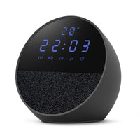Parlante Inalambrico Alexa Bluetooth Con Reloj
