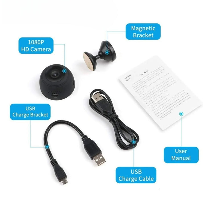 Mini Camara Seguridad Wifi Deteccion Movimiento