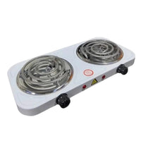 Estufa Electrica 2 Puestos Portatil Cocina Rapida