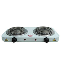 Estufa Electrica 2 Puestos Portatil Cocina Rapida