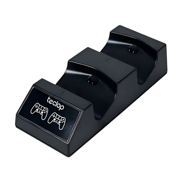 Base Cargador Dual Para Controles PS4 Con Led