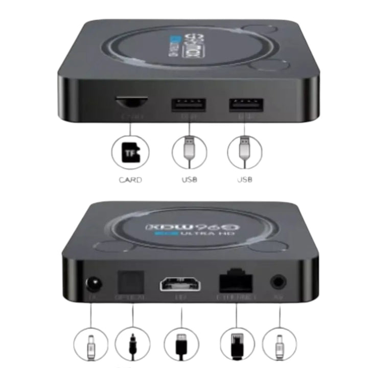 TV Box Android 4K Ultra HD Wifi Y Streaming