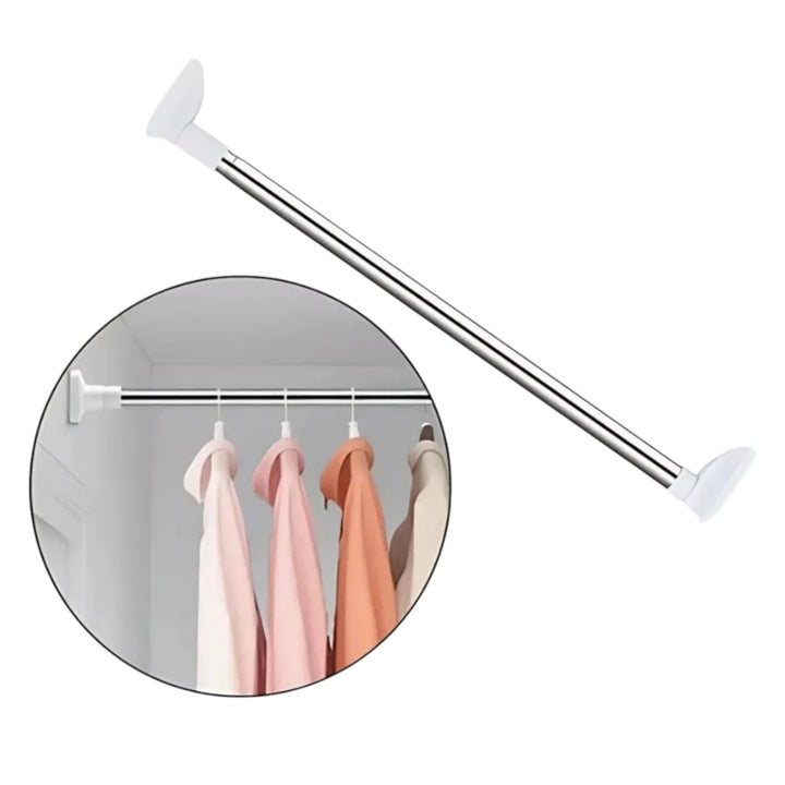 Tubo Extensible Multiusos Para Closet Y Cortinas