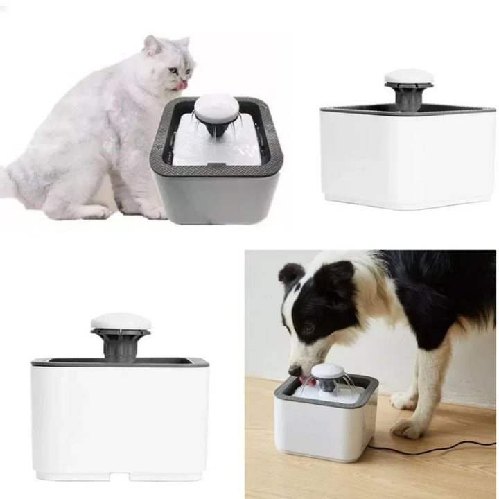 Fuente De Agua Silenciosa Para Gatos Y Perros Domesticos