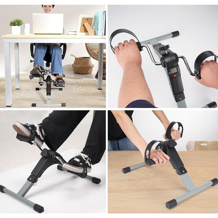 Pedalera Con Monitor Fitness Para Brazos Y Piernas