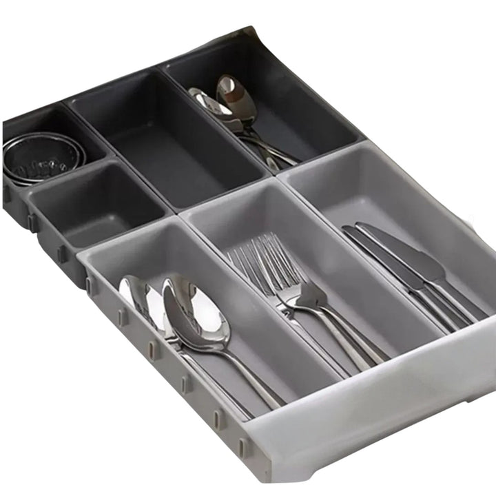 Organizador Ajustable Para Cubiertos Y Cajones Cocina