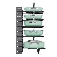 Organizador Ajustable Para Ollas Sartenes Y Tapas