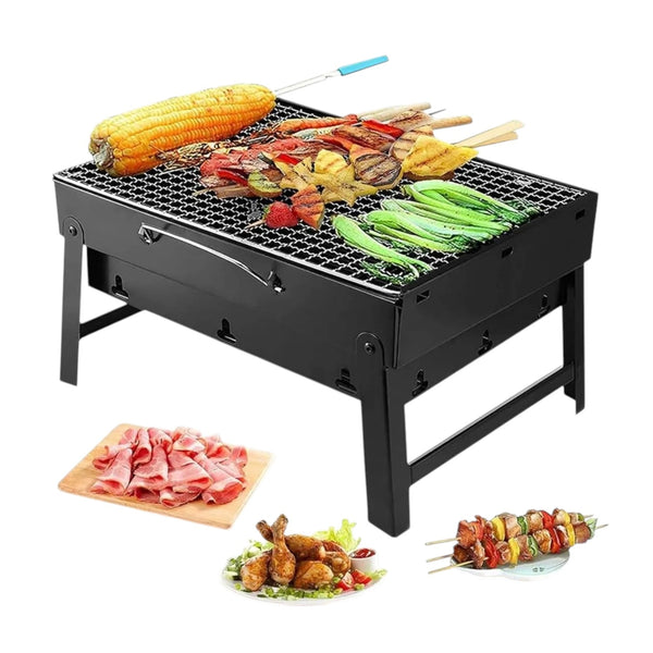 Asador Plegable Portátil Para Camping Y Asados