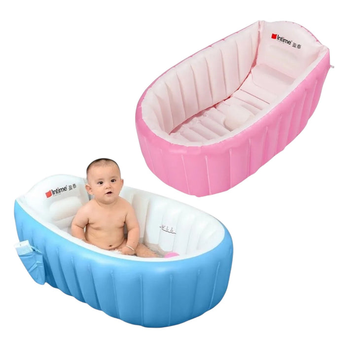 Bañera Inflable Para Bebes Portatil Plegable