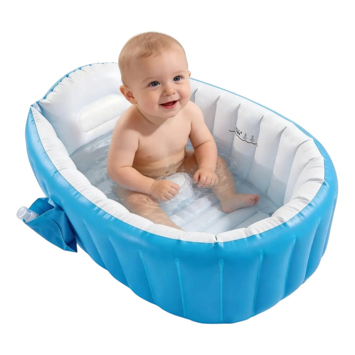 Bañera Inflable Para Bebes Portatil Plegable