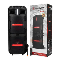 Torre De Sonido Bluetooth Con Microfono