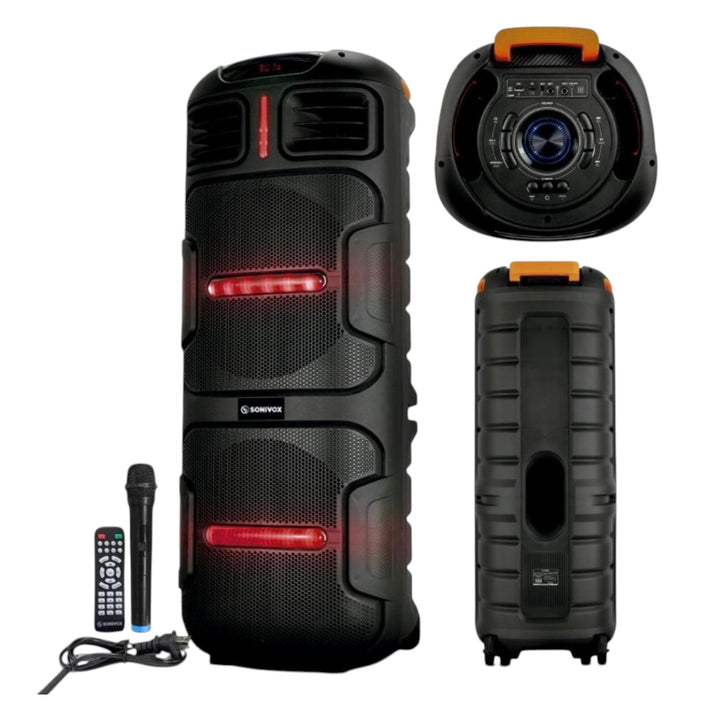 Torre De Sonido Bluetooth Con Microfono