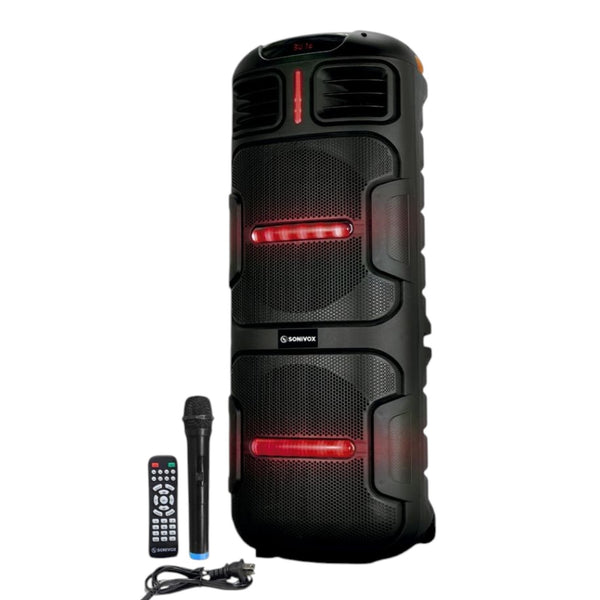 Torre De Sonido Bluetooth Con Microfono