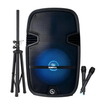Cabina Bluetooth Con Luces Y Microfono Karaoke