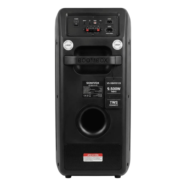 Cabina Bluetooth Recargable Con Luces Para Karaoke