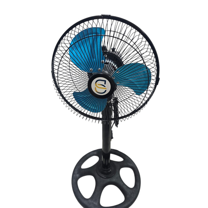 Ventilador Con Aspa Metalica Potente Y Ajustable