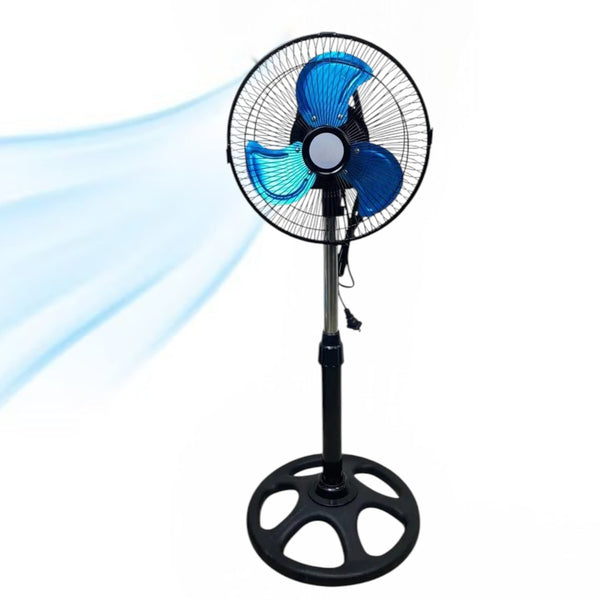 Ventilador Con Aspa Metalica Potente Y Ajustable