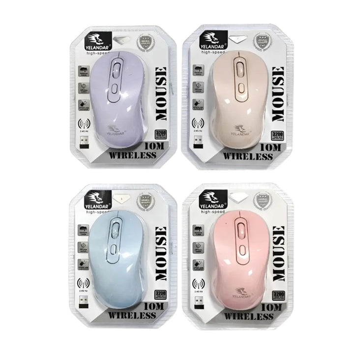 Mouse Optico Inalambrico Para Pc