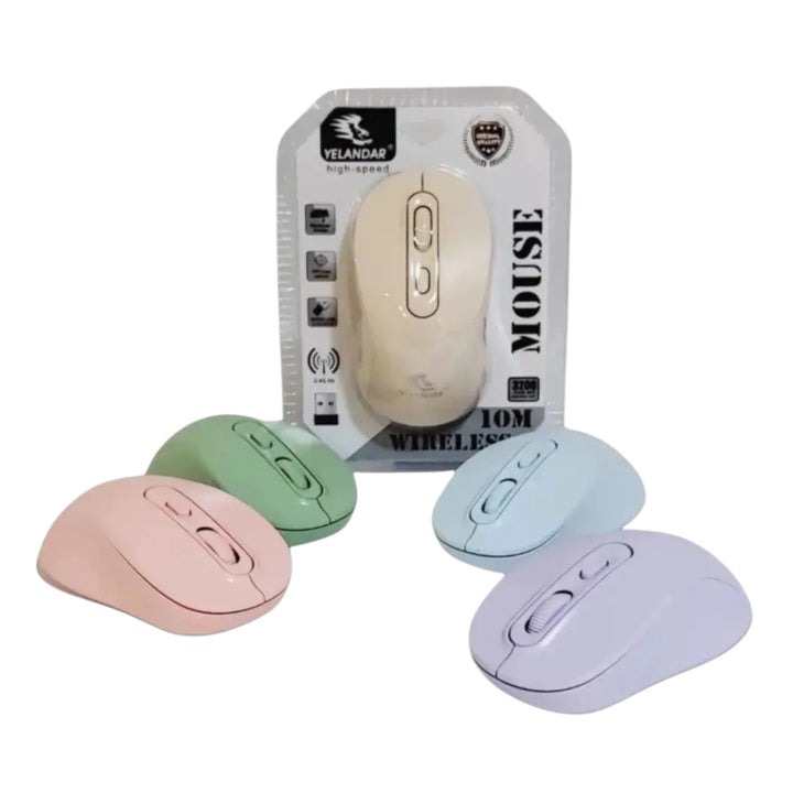 Mouse Optico Inalambrico Para Pc