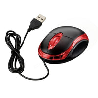 Mouse Alambrico USB Optico Para PC Y Portatil
