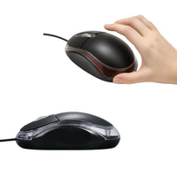 Mouse Alambrico USB Optico Para PC Y Portatil