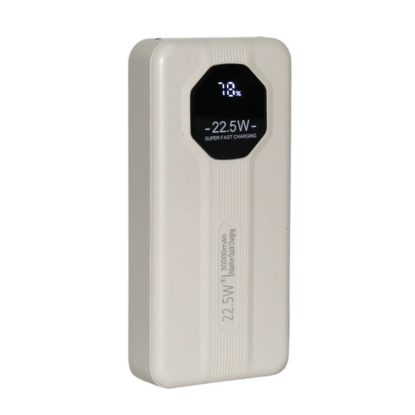 Power Bank  Con Cables Y Carga Rapida 22.5W