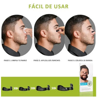 Parche Nasal  Para Respirar Mejor Al Dormir