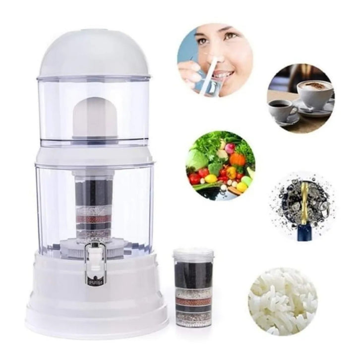 Filtro De Agua y Dispensador Con Sistema Multicapas