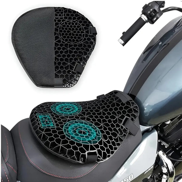 Cojin De Asiento Para Moto Con Soporte Y Comodidad