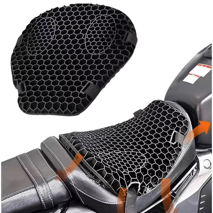 Cojin De Asiento Para Moto Con Soporte Y Comodidad