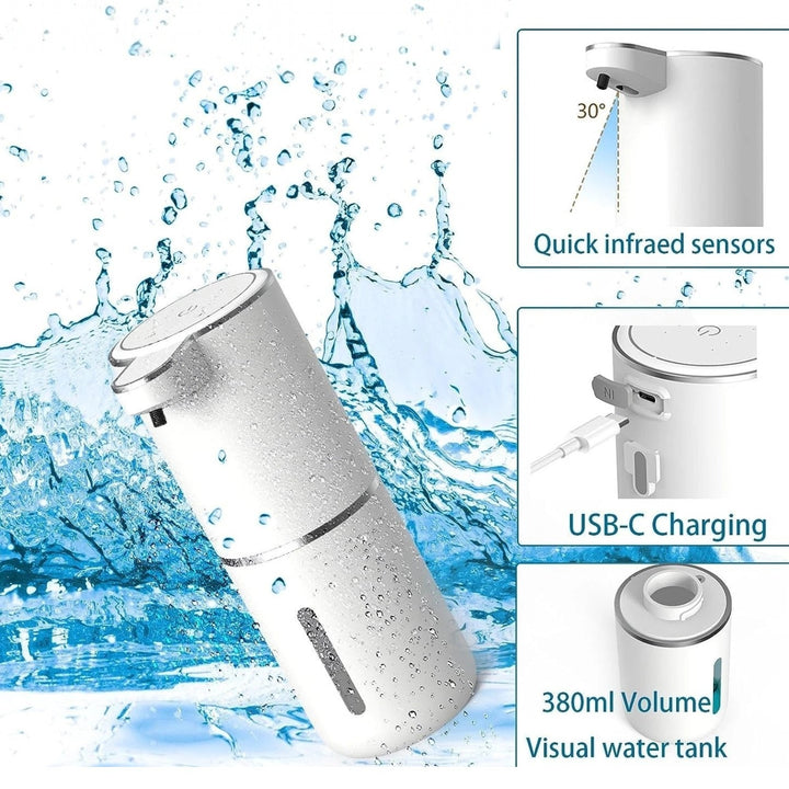 Dispensador De Jabon Automatica Con Sensor Y Carga Tipo C