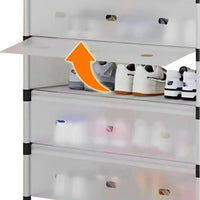 Organizador De Zapatos 6 Niveles Con Puertas