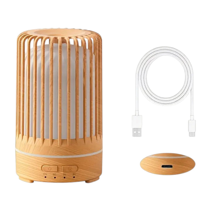 Humidificador Portatil Para Dormitorio Con Luz LED