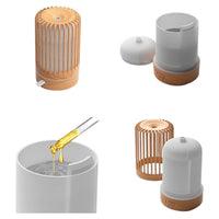 Humidificador Portatil Para Dormitorio Con Luz LED