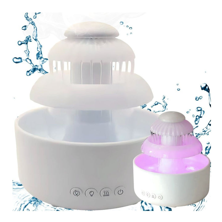 Humidificador Con Fuente Para Aire Seco Y Mejor Descanso