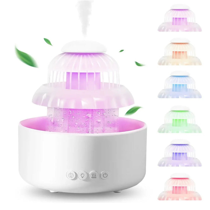 Humidificador Con Fuente Para Aire Seco Y Mejor Descanso