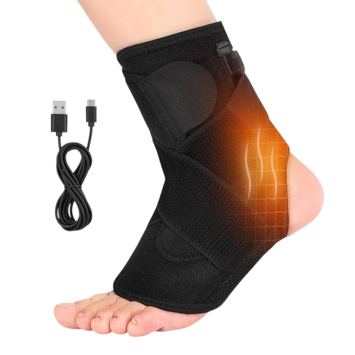 Tobillera Ajustable Con Calor Para Esguinces Y Dolor