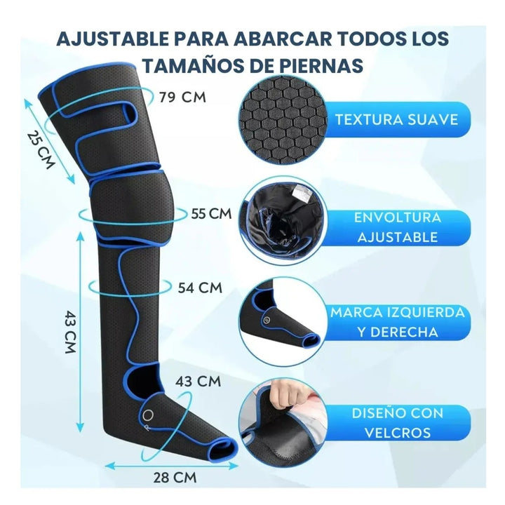 Masajeador Electrico De Piernas Pies Y Rodillas