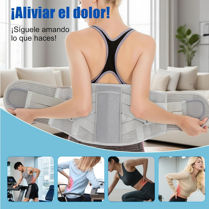 Cinturon Ergonomico Lumbar Ajustable Para Espalda