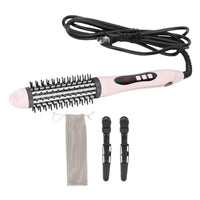 Plancha Cepillo Para Cabello 2 En 1 Control Digital
