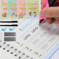 Cuaderno De Trazos Magico Reutilizable Para Ninos