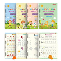 Cuaderno De Trazos Magico Reutilizable Para Ninos