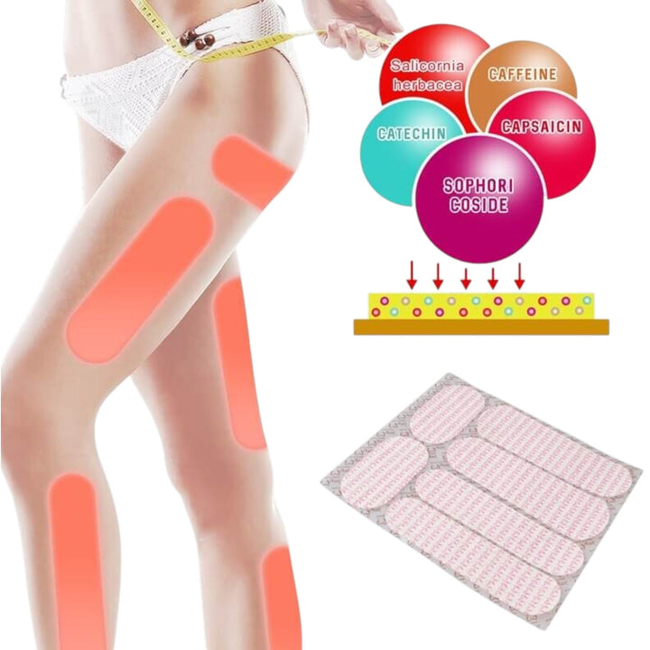 Parche Reductor Para Piernas Adhesivo De Uso Corporal