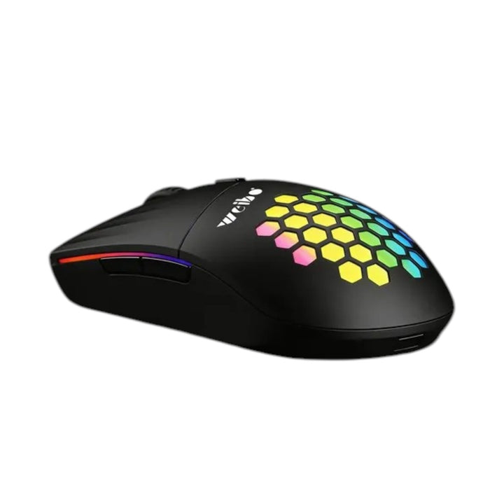 Mouse Inalambrico RGB Ligero Y Ergonomico