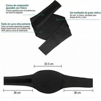 Faja Lumbar Frio Calor Reutilizable Para Espalda
